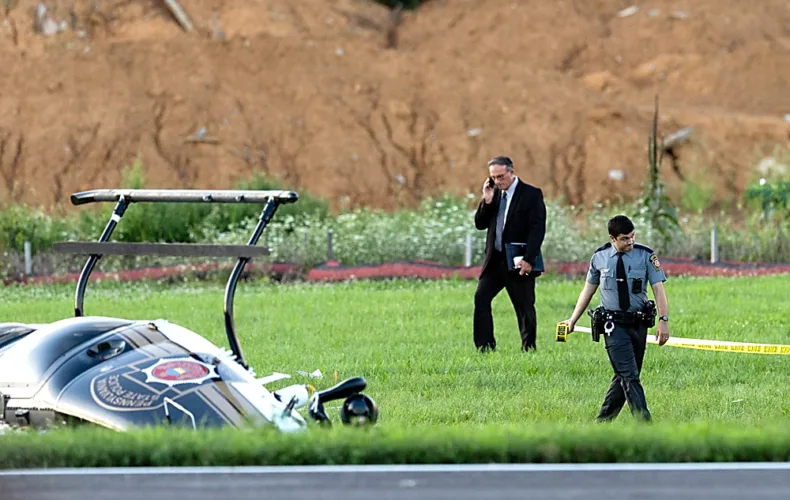 Data cards retrieved from air collision